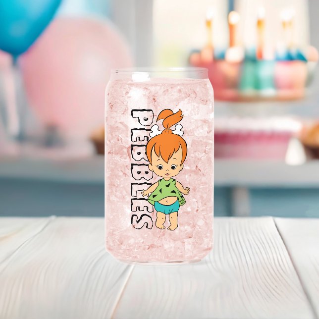 Vaso Con Forma De Lata Los Picapiedra | Flintstone Pebbles (Insitu (Baby Shower))