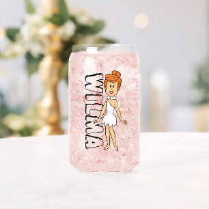 Vaso Con Forma De Lata Los Picapiedra   Wilma Flintstone