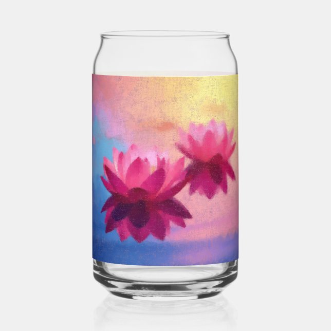 Vaso Con Forma De Lata Lotus Life (Anverso)