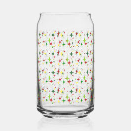 Vaso Con Forma De Lata Luces navidades