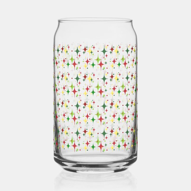 Vaso Con Forma De Lata Luces navidades (Anverso)