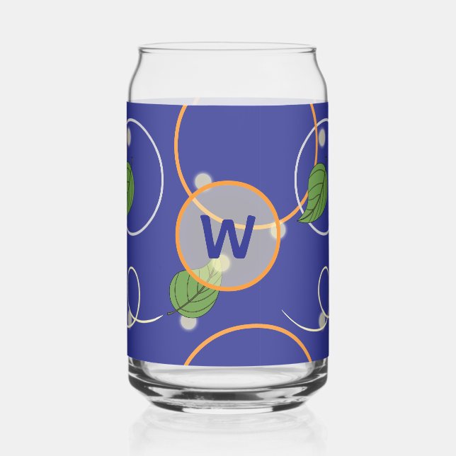 Vaso Con Forma De Lata Luciérnagas sobre el agua (Anverso)