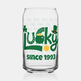 Vaso Con Forma De Lata Lucky since Year