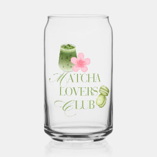 Vaso Con Forma De Lata Macarons de Té Verde y Sakura del Club de Amantes