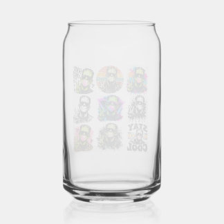 Vaso Con Forma De Lata Magia de Halloween, Noches Espeluznantes y Delicia