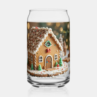 Vaso Con Forma De Lata Magia de las fiestas en una cabaña de azúcar