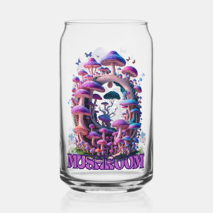 Vaso Con Forma De Lata Magnífico hongo Maravilloso Encanto de arte fantas
