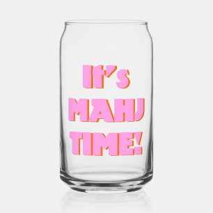 Vaso Con Forma De Lata Mahj Mahjong Mah Jongg Rosa Frase Bonito Divertido