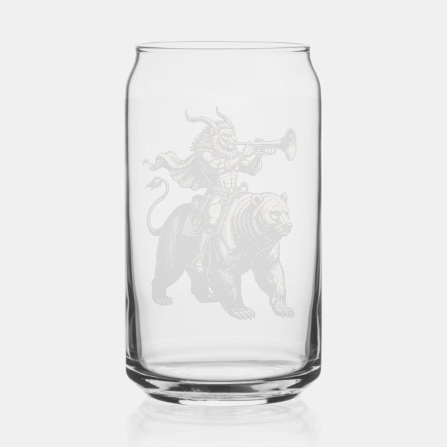 Vaso Con Forma De Lata Majestad de Pruflas Desatada (Anverso)