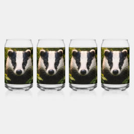Vaso Con Forma De Lata Majestic British badger highball