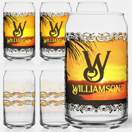 Vaso Con Forma De Lata Malecon Sunset 2441