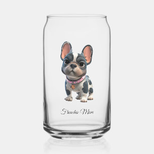 Vaso Con Forma De Lata Mamá de Bulldog Francés Frenchie