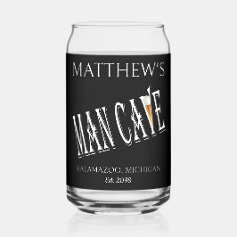 Vaso Con Forma De Lata Man Cave Pub Beer Can Glass Drinkware