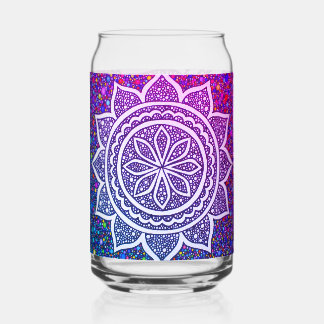 Vaso Con Forma De Lata Mandala Mosaic 2025