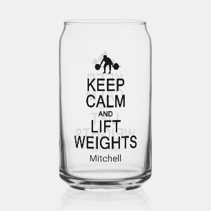 Vaso Con Forma De Lata Mantener el nombre personalizado de Calm & Lift We