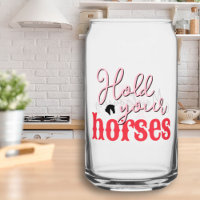 Mantengan sus caballos Sassy Southern Sayings Pink