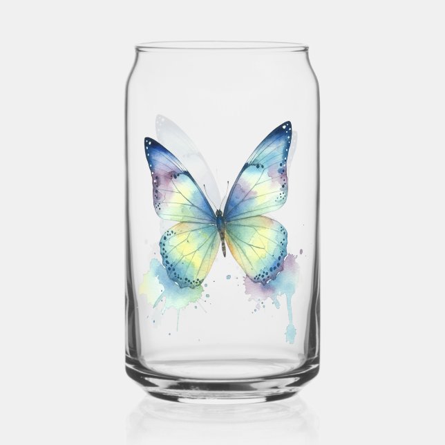 Vaso Con Forma De Lata Mariposa (Anverso)