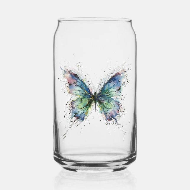 Vaso Con Forma De Lata Mariposa (Anverso)