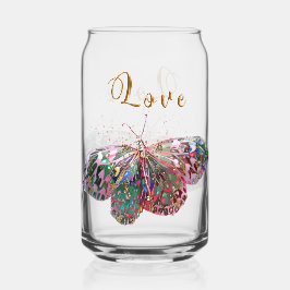 Vaso Con Forma De Lata Mariposa en ascenso 2