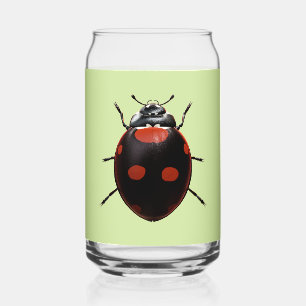 Vaso Con Forma De Lata Mariquita Afortunada