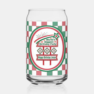 Vaso Con Forma De Lata Marquesina del mayor cumpleaños del mundo