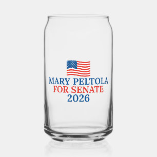 Vaso Con Forma De Lata Mary Peltola para el Senado Elección de Alaska 202