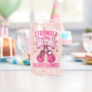 Vaso Con Forma De Lata Más fuerte que el cáncer de mama