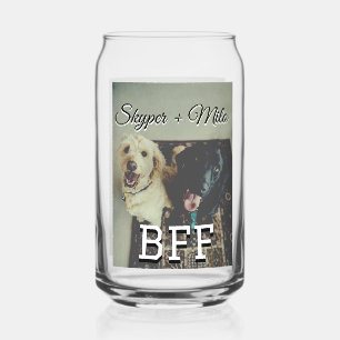 Vaso Con Forma De Lata Mascotas amigos bestias agregar nombre mascota fot