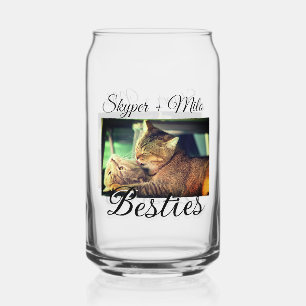 Vaso Con Forma De Lata Mascotas amigos bestias agregar nombre mascota fot