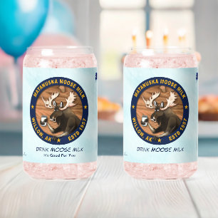 Vaso Con Forma De Lata Matanuska Moose Milk
