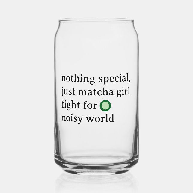 VASO CON FORMA DE LATA MATCHA MUG (Anverso)