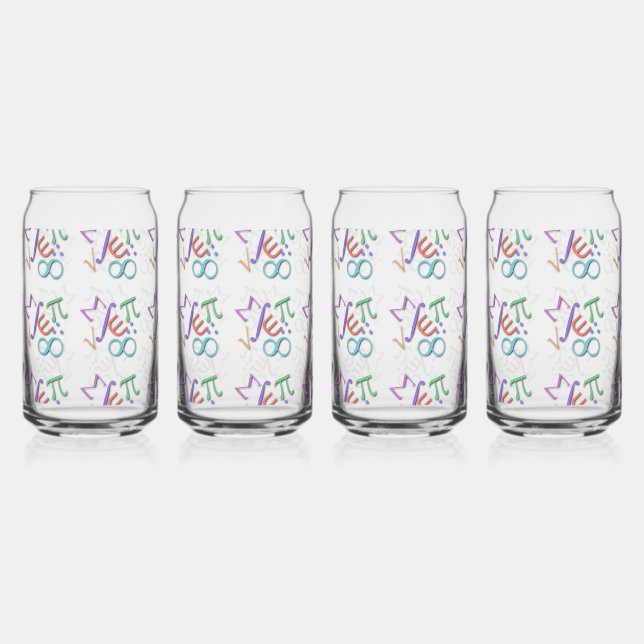 Vaso Con Forma De Lata "matemáticas" (Anverso)