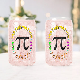 Vaso Con Forma De Lata Matemáticas Pi Física Deportes