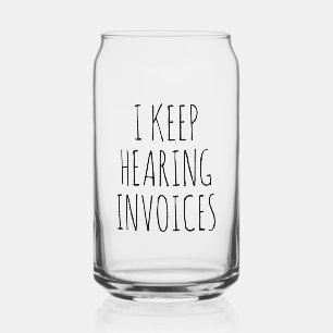 Vaso Con Forma De Lata Me siguen llegando facturas, regalo divertido para