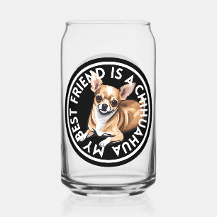 Vaso Con Forma De Lata Mejor Amigo Chihuahua