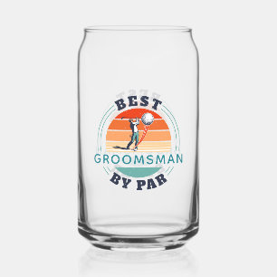 Vaso Con Forma De Lata Mejor Padrino de Boda por Jugador de Golf Par