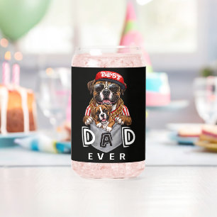 Vaso Con Forma De Lata Mejor Papá Boxer de Todos los Tiempos
