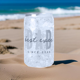 Vaso Con Forma De Lata Mejor Papá Desde El 20XX Moderno Mímico Preppy