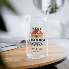 Vaso Con Forma De Lata Mejor Personalizado Retro De Abuelo Retirado De Pa
