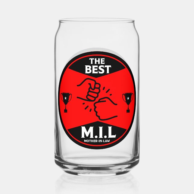 Vaso Con Forma De Lata Mejor Suegra del Mundo (Anverso)