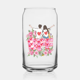 Vaso Con Forma De Lata mejores amigos para siempre