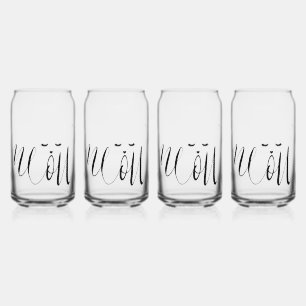 Vaso Con Forma De Lata Meow Cat
