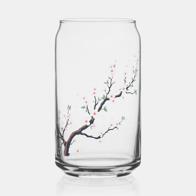 Vaso Con Forma De Lata Minimal Japanese Tree Branch (Anverso)