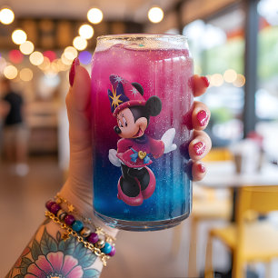 Vaso Con Forma De Lata Minni Puede Vidrio
