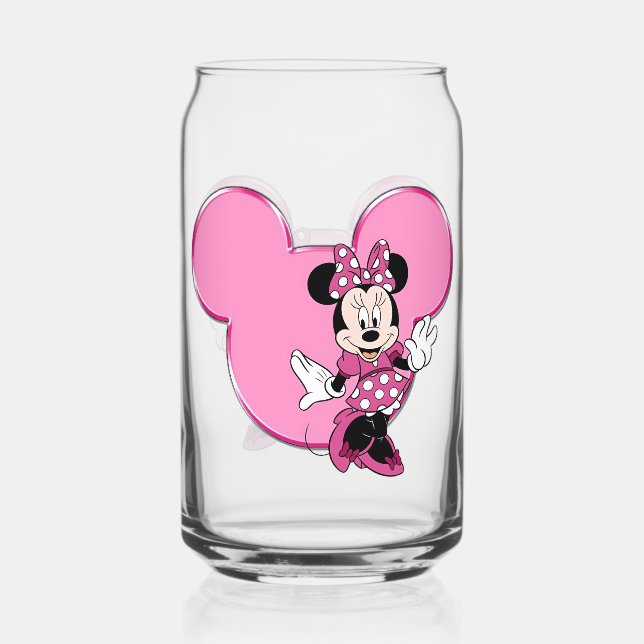 Vaso Con Forma De Lata Minni Puede Vidrio (Anverso)
