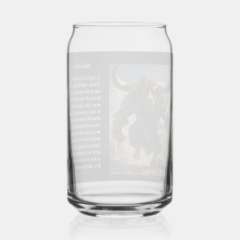 Vaso Con Forma De Lata Minotaur 