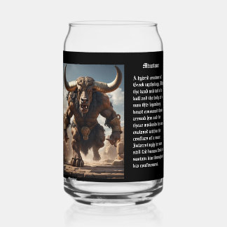 Vaso Con Forma De Lata Minotaur 