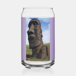 Vaso Con Forma De Lata Moai en el Molehill