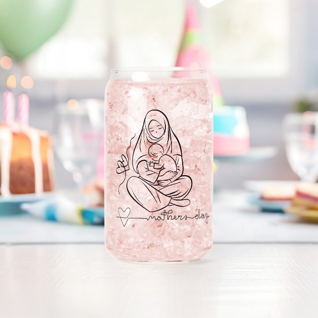 Vaso Con Forma De Lata Mom Love  Beautiful Design (Insitu (Cumpleaños))