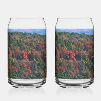 Vaso Con Forma De Lata Montañas Apalaches en otoño